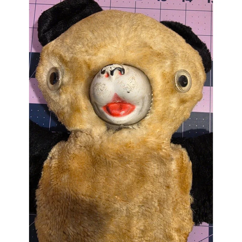 Vintage Rubber Face Panda Bear Plush Stuffed Animal 10